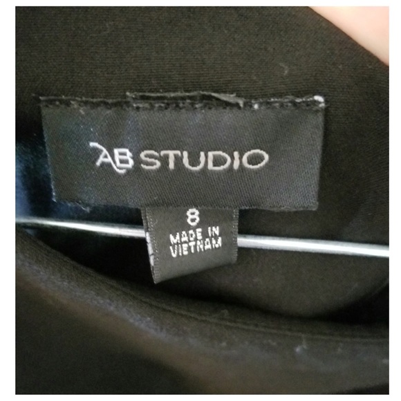 AB Studio Fit & Flare Striped Dress - Picture 6 of 8